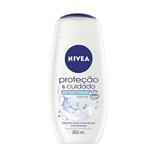 Sabonete Líquido Antibacteriano Nivea Proteção & Cuidado Fresh 250Ml, Nivea