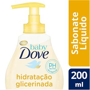 Sabonete Liquido Baby Dove Hidratação Glicerinada 200ml