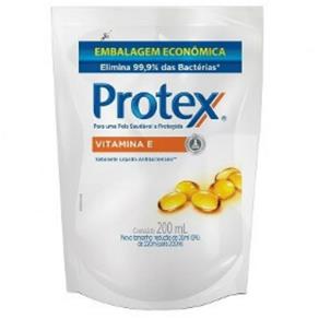 Sabonete Líquido Bactericida Protex 120ml Vitamina e Refil