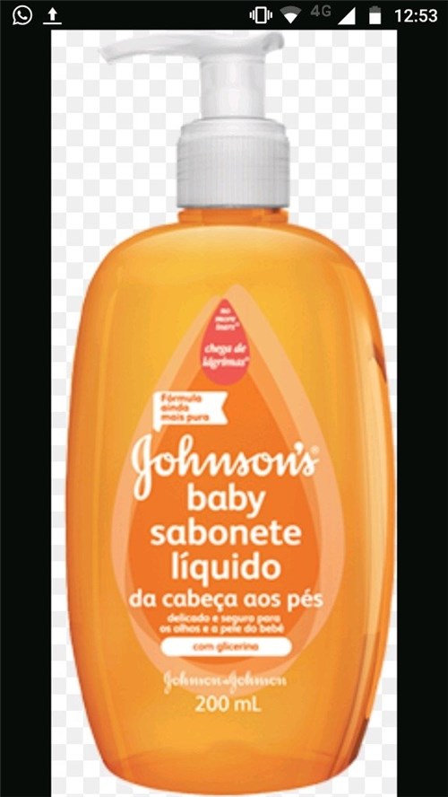 Sabonete Liquido Cabeça Aos Pés Johnsons Baby