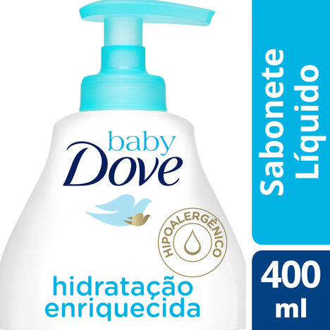 Sabonete Liquido Dove Baby Hidratacao Enriquecida 400Ml