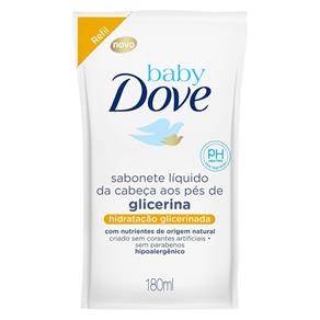 Sabonete Liquido Dove Baby Hidratação Glicerinada Refil 180ml