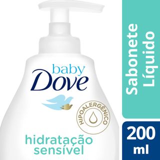 Sabonete Líquido Dove Baby Hidratação Sensível 200ml