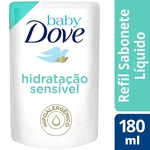 Sabonete Líquido Dove Baby Hidratação Sensível Refil 180ml