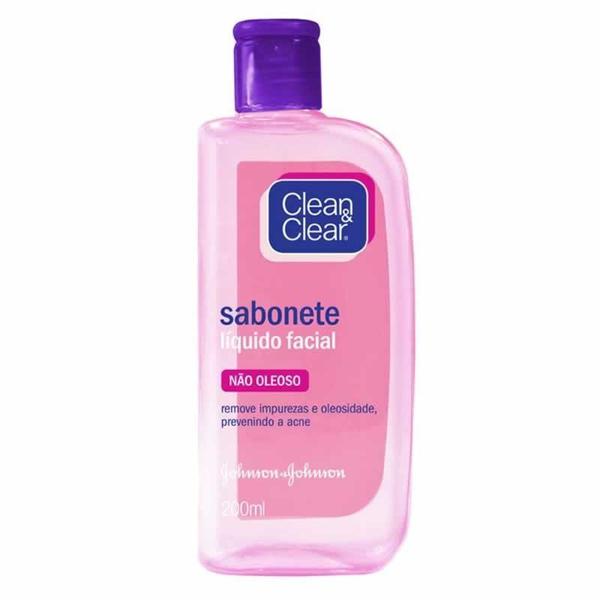 Sabonete Líquido Facial Clean Clear 200ml - Clean Clear