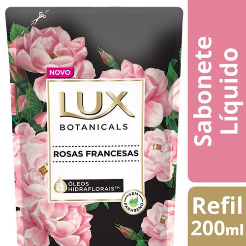 Sabonete Líquido Lux Botanicals Rosas Francesas 200ml SAB LIQ LUX BOTANICALS 200ML-RF ROSAS FRANCESAS