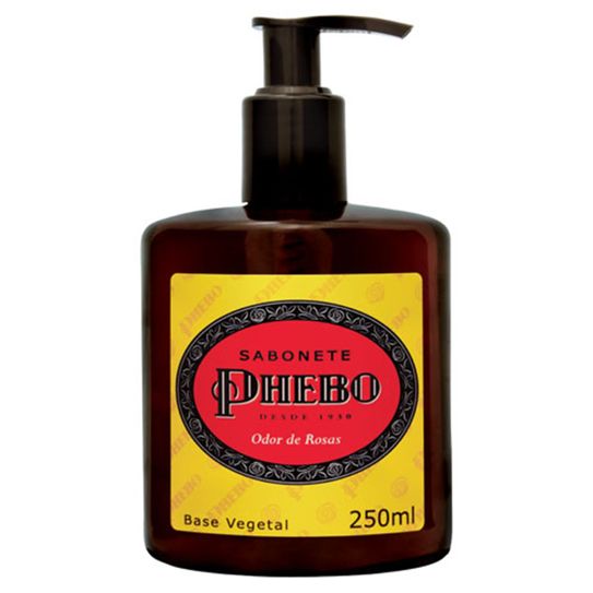 Sabonete Líquido Phebo Odor de Rosas 250ml