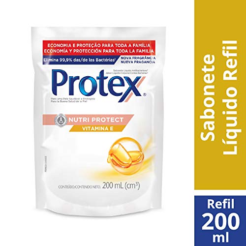 Sabonete Líquido Protex Nutri Protect Vitamina e 200ml Refil