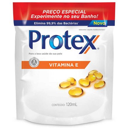 Sabonete Líquido Protex Vitamina e Refil 120ml