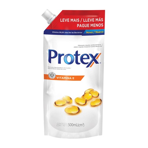 Sabonete Líquido Protex Vitamina e Refil 500ml