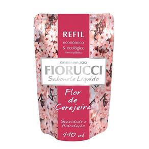 Sabonete Líquido Refil Fiorucci Flor de Cerejeira 440ml