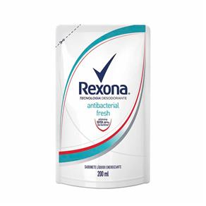 Sabonete Líquido Rexona Antibacterial Fresh Refil - 200ml