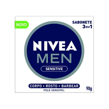 Sabonete Nivea Men Barba Sensitive 90g