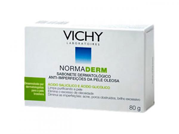 Sabonete P/ Peles Oleosas Normaderm Dermatológico - Vichy