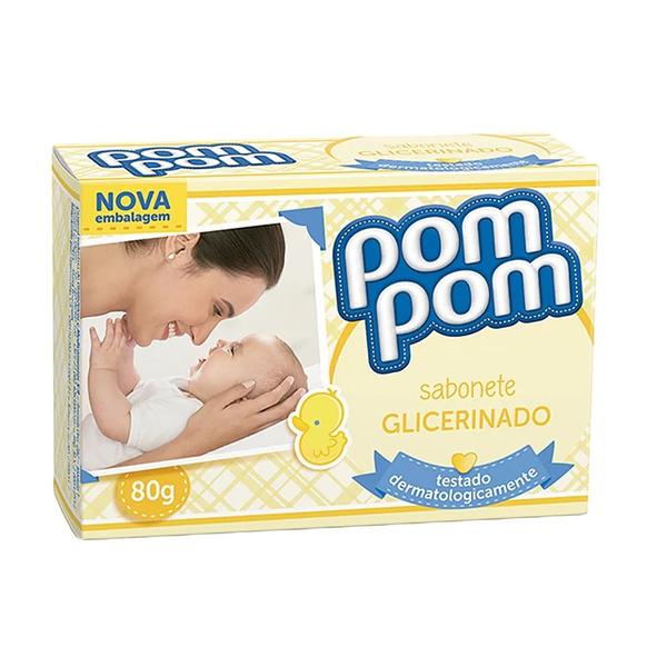 Sabonete Pom Pom Glicerinado Infantil 80gr.
