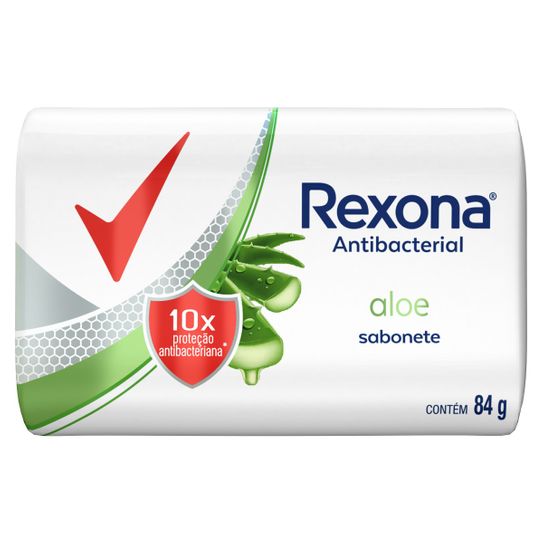 Sabonete Rexona Antibacterial Aloe 84g