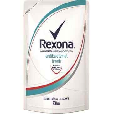 Sabonete Rexona Antibacterial Fresh 200ml