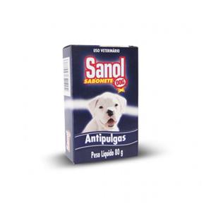 Sabonete Sanol Antipulgas 80G Higiene