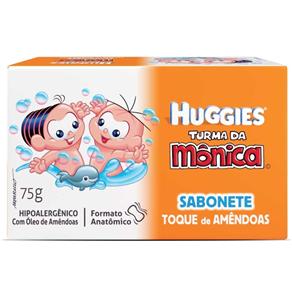 Sabonete Turma da Mônica Huggies Amendoas