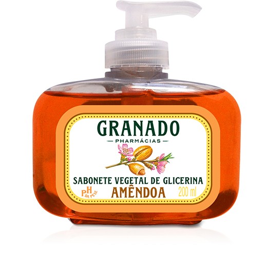 Sabonete Vegetal de Glicerina Amêndoa - Granado - 200ml
