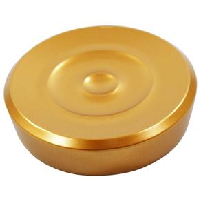 Saboneteira Porta Sabonete Belly Vintage Dourada - Amarelo