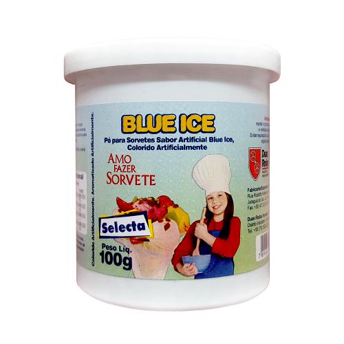 Sabor em Pó para Sorvete Blue Ice 100g - Selecta