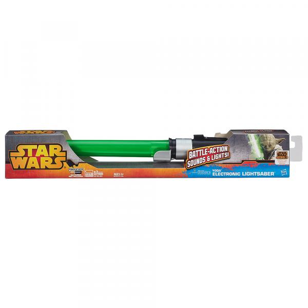 Sabre de Luz Star Wars Eletrônico Yoda - Hasbro