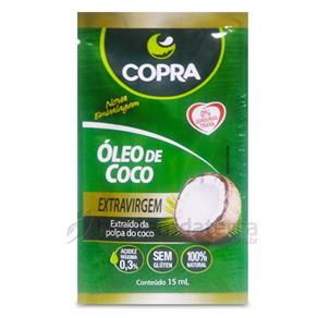 Sachê Óleo de Coco Extravirgem Copra 15Ml