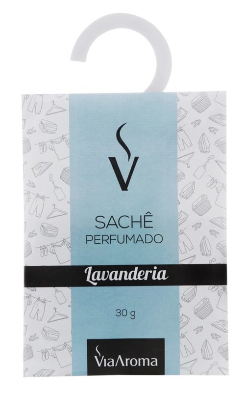 Sachê Perfumado de Lavanderia – Via Aroma – 30G