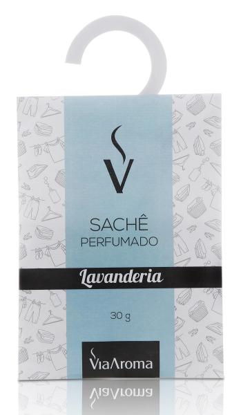 Sachê Perfumado Lavanderia 30g - Via Aroma