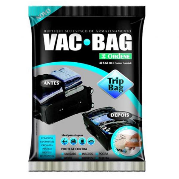 Saco Armazenagem Vac Bag 60X40 Trip Bag 55000 Ordene