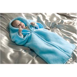 Saco-cobertor Bebê Manta Azul Etruria