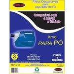 Saco Compatível Arno Papa Pó 1500/1200-kit C/2pcts(6unids)