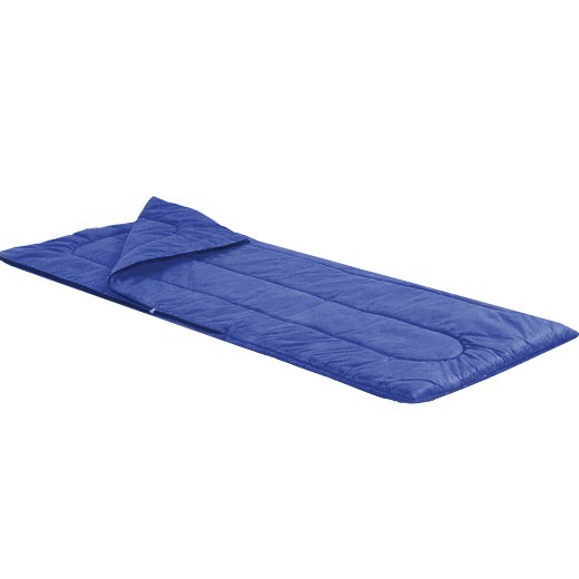 Saco de Dormir com Zíper para Acampamento Azul 192x75cm - F. a Colchões