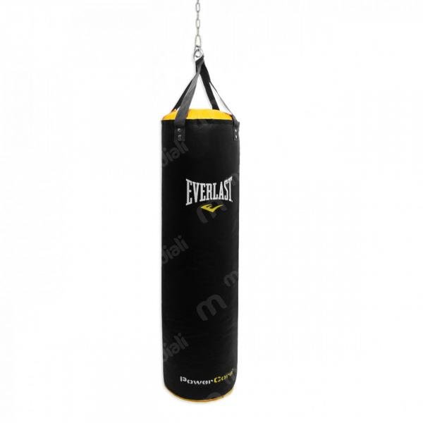 Saco de Pancadas 38 Kg Powercore 1,22 M Preto com Amarelo - Everlast