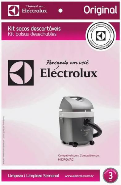 Saco Descartável Electrolux Hidrovac - Kit C/3 - 70035082