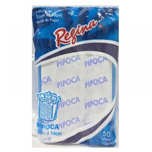 Saco Pipoca Regina Pc-50un 7,5x14