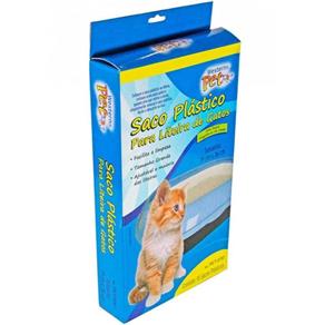 Saco Plástico para Liteira de Gatos (Caixa de Areia)