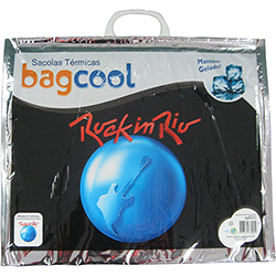 Tudo sobre 'Sacola Térmica de Plástico - Bagcool - Rock In Rio Logo'