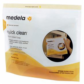Sacos de Higienização para Microondas Medela Quick Clean – 5 Unidades