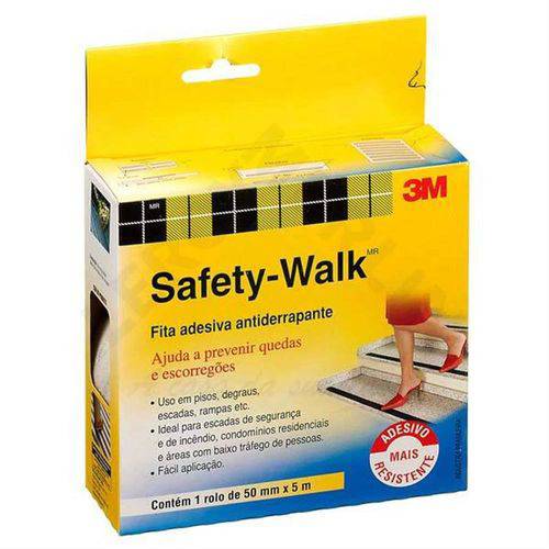 Safety Walk PVC Transparente 50mm X 5m - HB004384663 - 3M