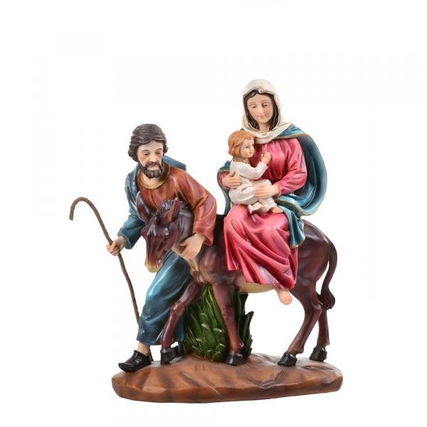 Sagrada Família 36.5cm Nossa Senhora do Desterro Santini Christmas