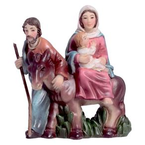 Sagrada Família 6.5cm Nossa Senhora do Desterro Santini Christmas