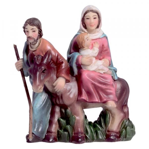 Sagrada Família 6.5cm Nossa Senhora do Desterro Santini Christmas