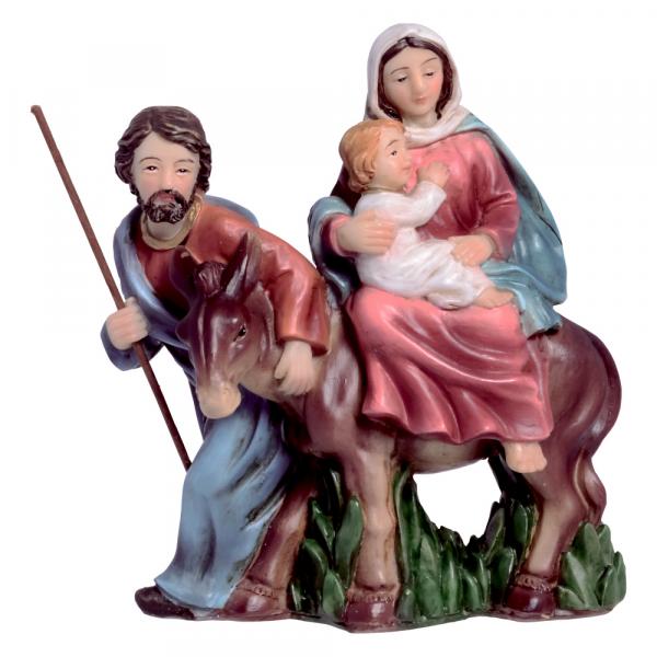 Sagrada Família 9cm Nossa Senhora do Desterro Santini Christmas