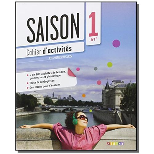 Saison 1 Cahier D Activites + Cd Audio (a1+)