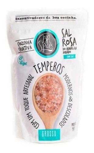 Sal Rosa do Himalaia Grosso 1kg - Br Spices