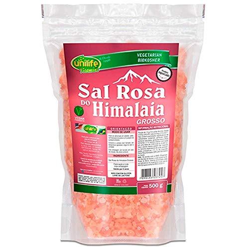 Sal Rosa do Himalaia Grosso 500g Unilife