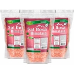 Sal Rosa Do Himalaia Grosso 3 X 1kg Original - Unilife