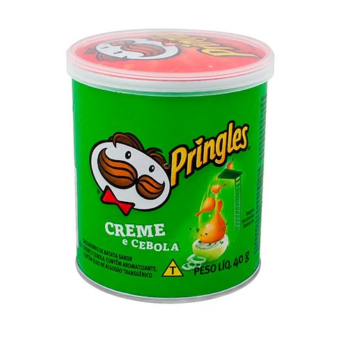 Salgadinho de Batata Pringles Sabor Creme e Cebola 37g